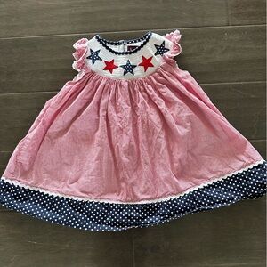 Star Smocked Dress